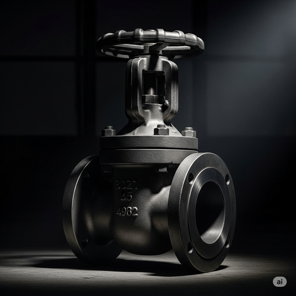 Forged cast steel valve